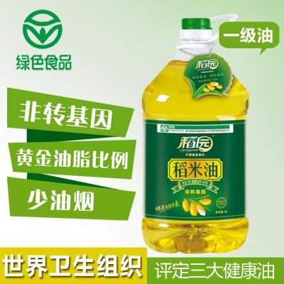 稻园牌稻米油粮油米糠油绿色植物油